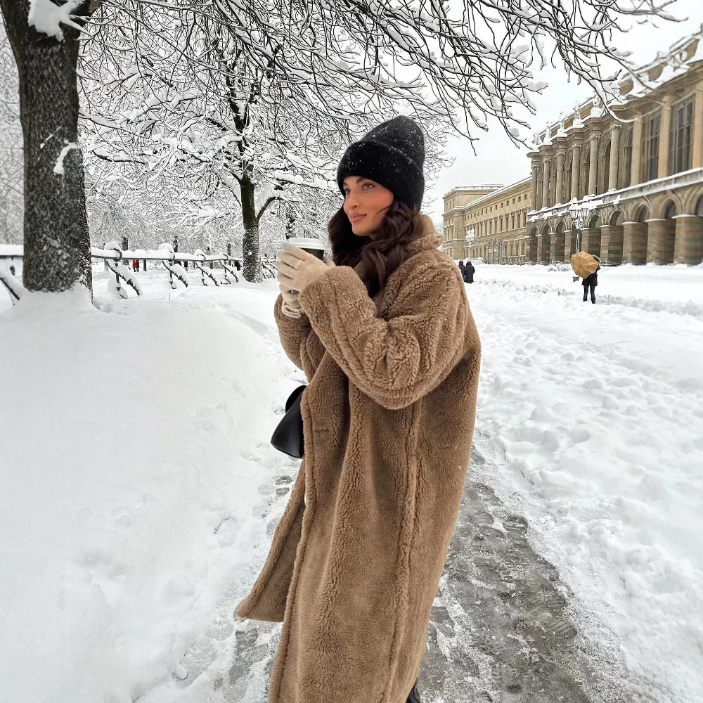 Double-Breasted Coat Extra-Thi - Wool Coat Peacoat recension och pris