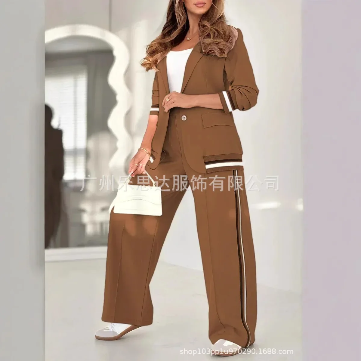 Women Suit Jacket 2 Piece Sets - Down Jacket Packable recension och pris