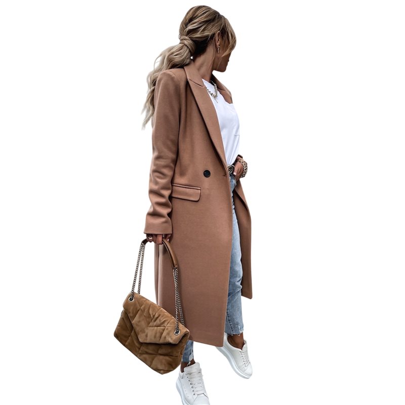 ABRT-Women's Winter Wool Coat  - Wool Coat Peacoat recension och pris