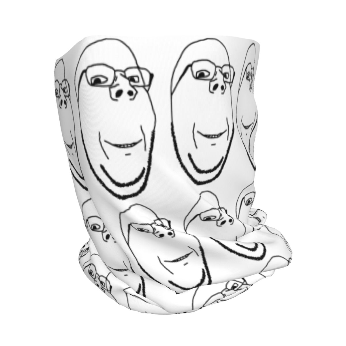 Smiling Wholesome Wojak Soyjak - Knit Beanie Hat Warm recension och pris